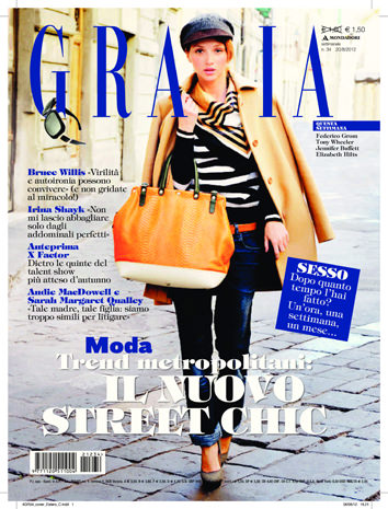 Crazia N° 34 Cover magazine - 2012