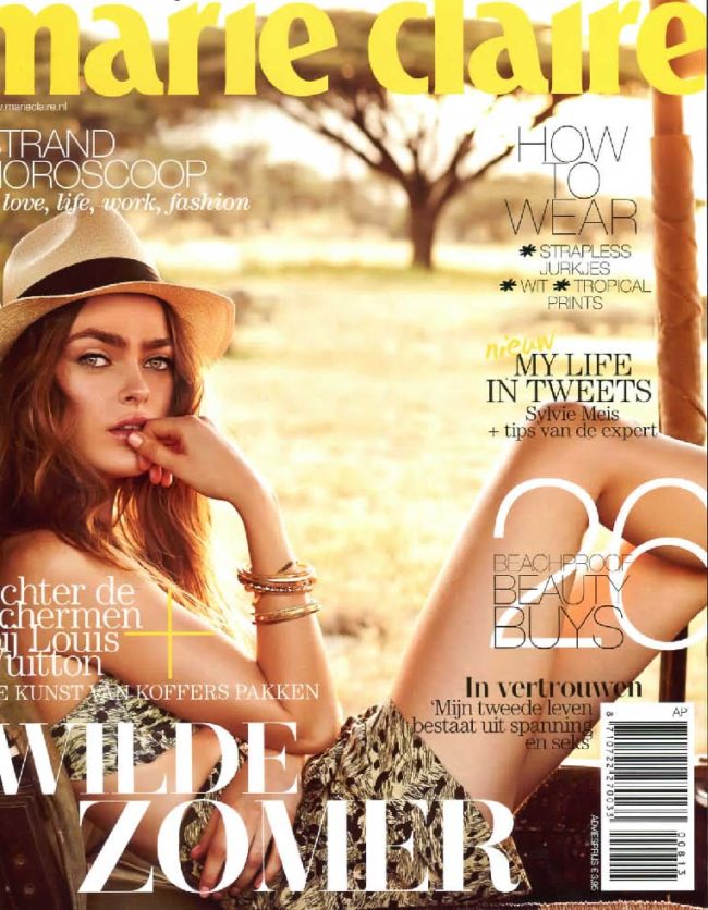 Speaking of 'You're so French!' in Marie Claire Netherland