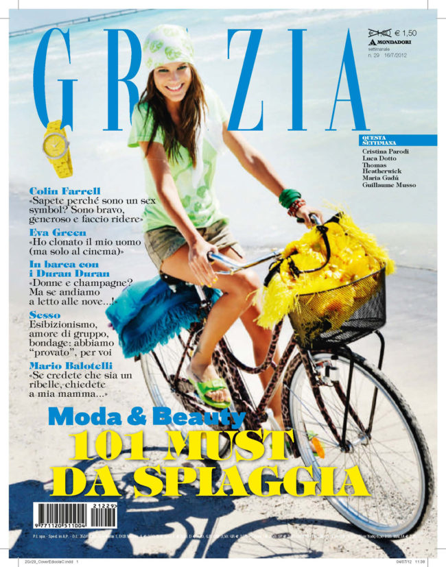 Grazia N° 29 Cover magazine - 2012