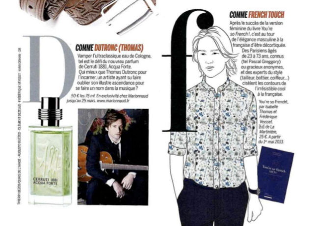 Speaking of 'You're so french men'